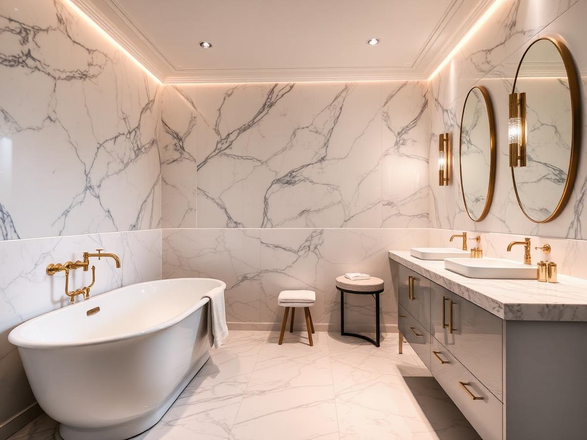 Salle de bain — Avenue Louise, Ixelles — après